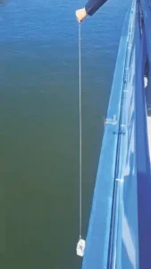 Urnenbeisetzung auf dem Rhein