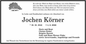 RHA 34/26 Trauer Jochen Körner