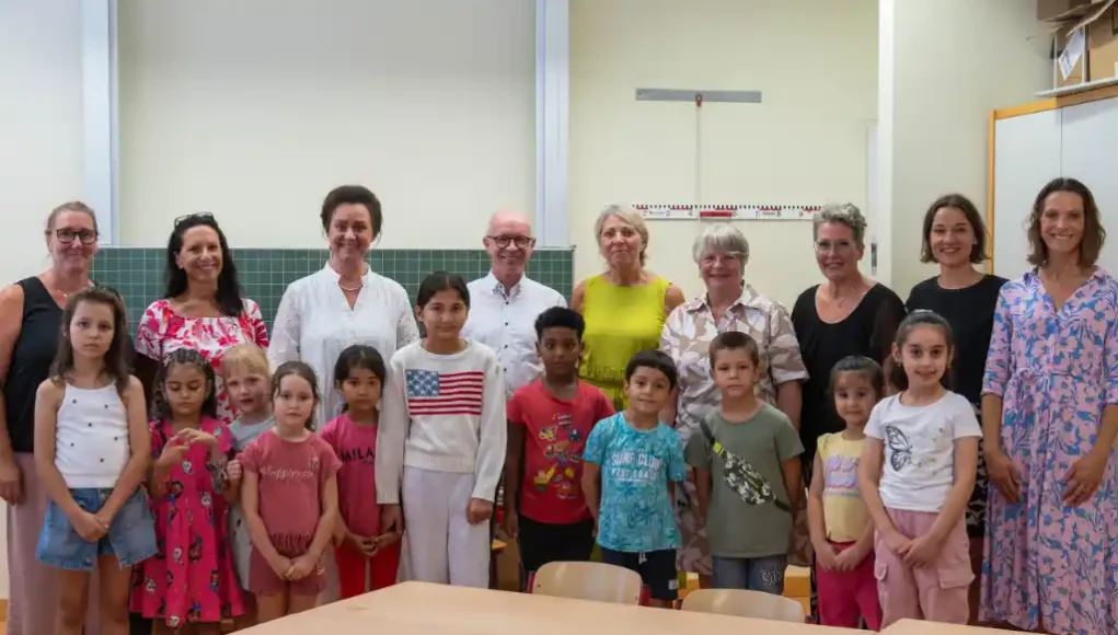 Bildungsministerin Eiling Huetig an GS Boppard Bildungsministerin Eiling Huetig an GS Boppard