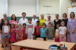 Bildungsministerin Eiling Huetig an GS Boppard