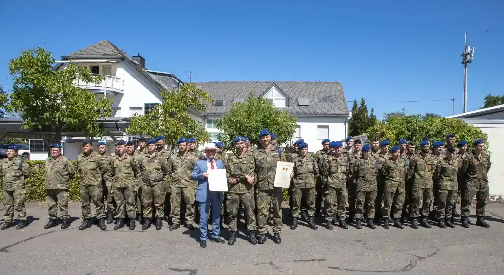 Stadt Boppard - Patenschaftsappell in Oppenhausen