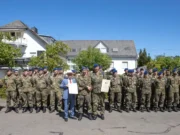 Feierlicher Appell in Oppenhausen Stadt Boppard - Patenschaftsappell in Oppenhausen