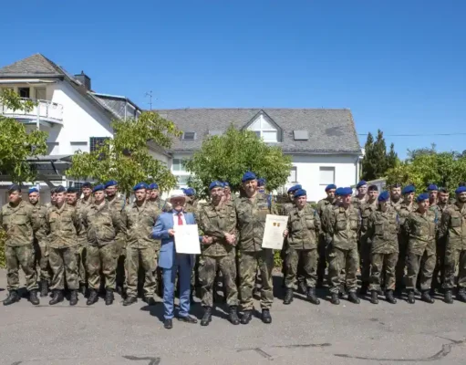 Stadt Boppard - Patenschaftsappell in Oppenhausen