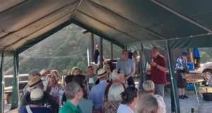 Weinkollegium Boppard an der Mandelsteinhütte