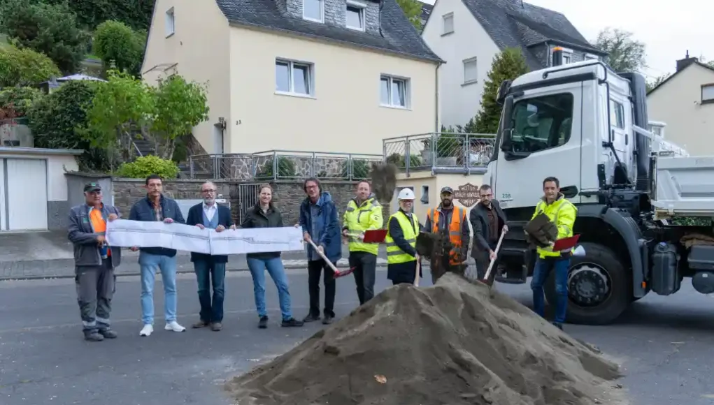 Ausbau der Schützenstraße in Boppard Ausbau der Schützenstraße in Boppard