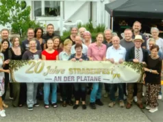 20. Straßenfest der Platanen-Nachbarschaft Buchenauer Platanen-Nachbarschaft