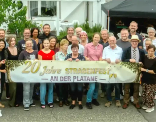 20. Straßenfest der Platanen-Nachbarschaft Buchenauer Platanen-Nachbarschaft
