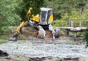 Entschlammung - Marienberger Park Boppard