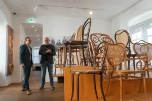 Staatssekretär Dr. Denis Alt besucht Museum Boppard