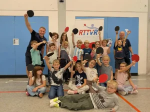 Tischtennis-Schnuppermobil - Grundschule Buchholz