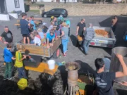 Geselligkeitsverein Herschwiesen: Äpfel gesammelt und Saft gepresst Geselligkeitsverein Herschwiesen - Äpfel gesammelt und Saft gepresst