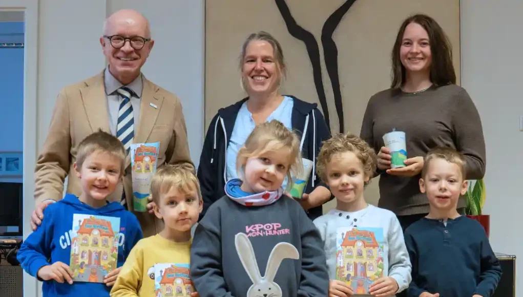Kita "Kleines Abenteuer" - zu Besuch beim Bürgermeister