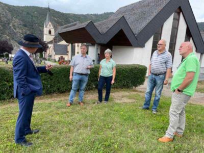 CDU-Bad Salzig: Begehung Friedhof