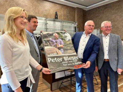 CDU Rhein-Hunsrück ehrt Peter Bleser
