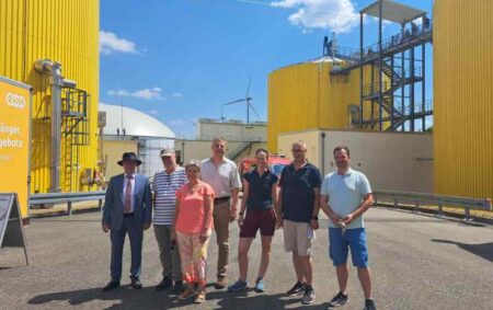 CDU-Stadtverband besuchte Biogasanlage in Boppard-Hellerwald