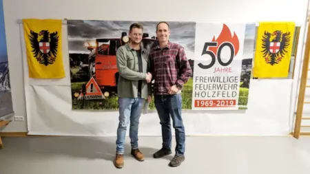 Förderverein der Freiwilligen Feuerwehr Holzfeld mit neuem Vorsitzenden