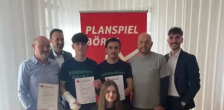 Planspiel Börse - Fritz-Straßmann-Schule Boppard feiert den zweiten Platz