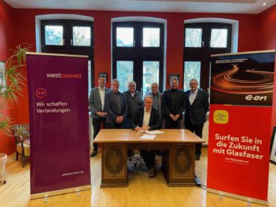 Stadt Sankt Goar und Westconnect unterzeichnen Kooperationsvertrag zum Breitbandausbau