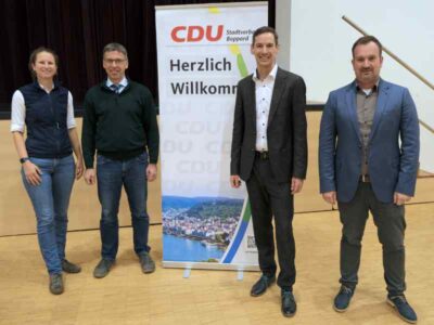 Straßenausbaubeiträge - erfolgreiche Veranstaltung des CDU-Stadtverbandes Boppard