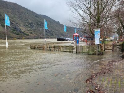 Hochwasser am Mittelrhein