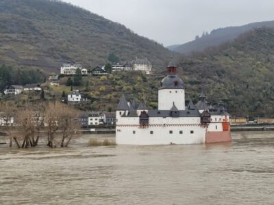 Hochwasser am Mittelrhein